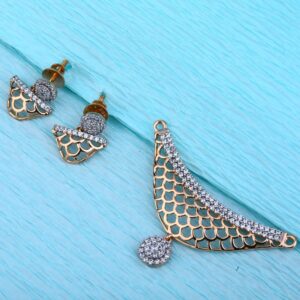 750 Rose Gold Women's Classic Pendant Set RMPN114