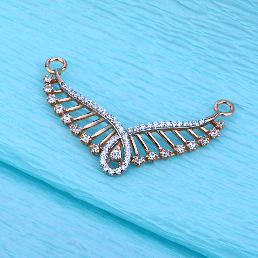 750 Rose Gold Delicate Ladies Pendant  RMPN45