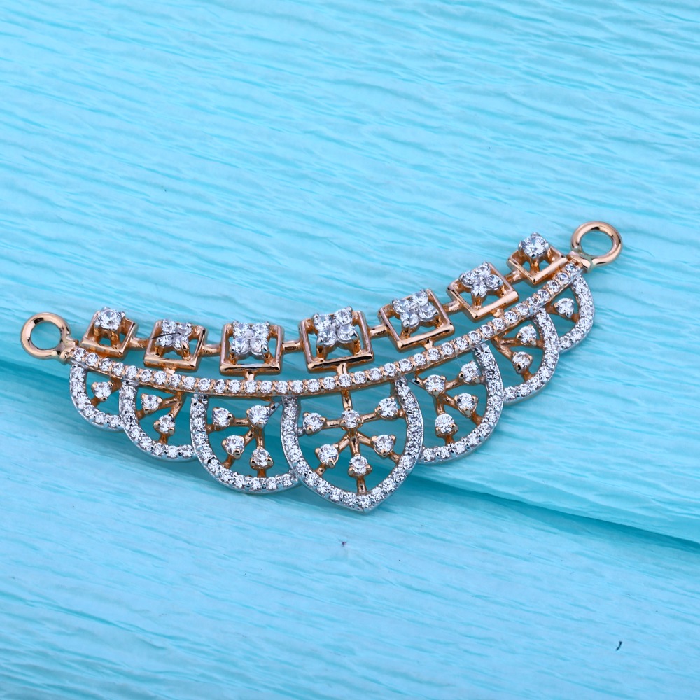 750 Rose Gold Classic Ladies Pendant  RMPN43