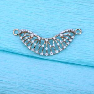 750 Rose Gold  Hallmark Fancy Ladies Pendant  RMPN39