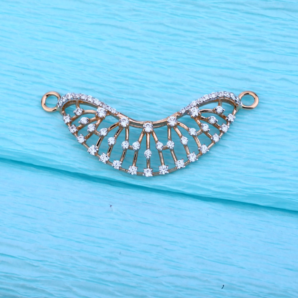 750 Rose Gold  Hallmark Fancy Ladies Pendant  RMPN39