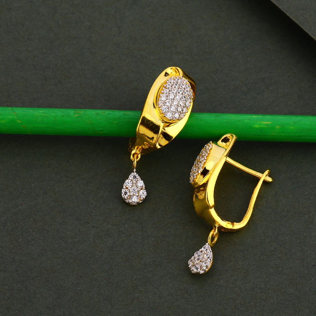 18ct Cz Gold Delicate Bali LFB142