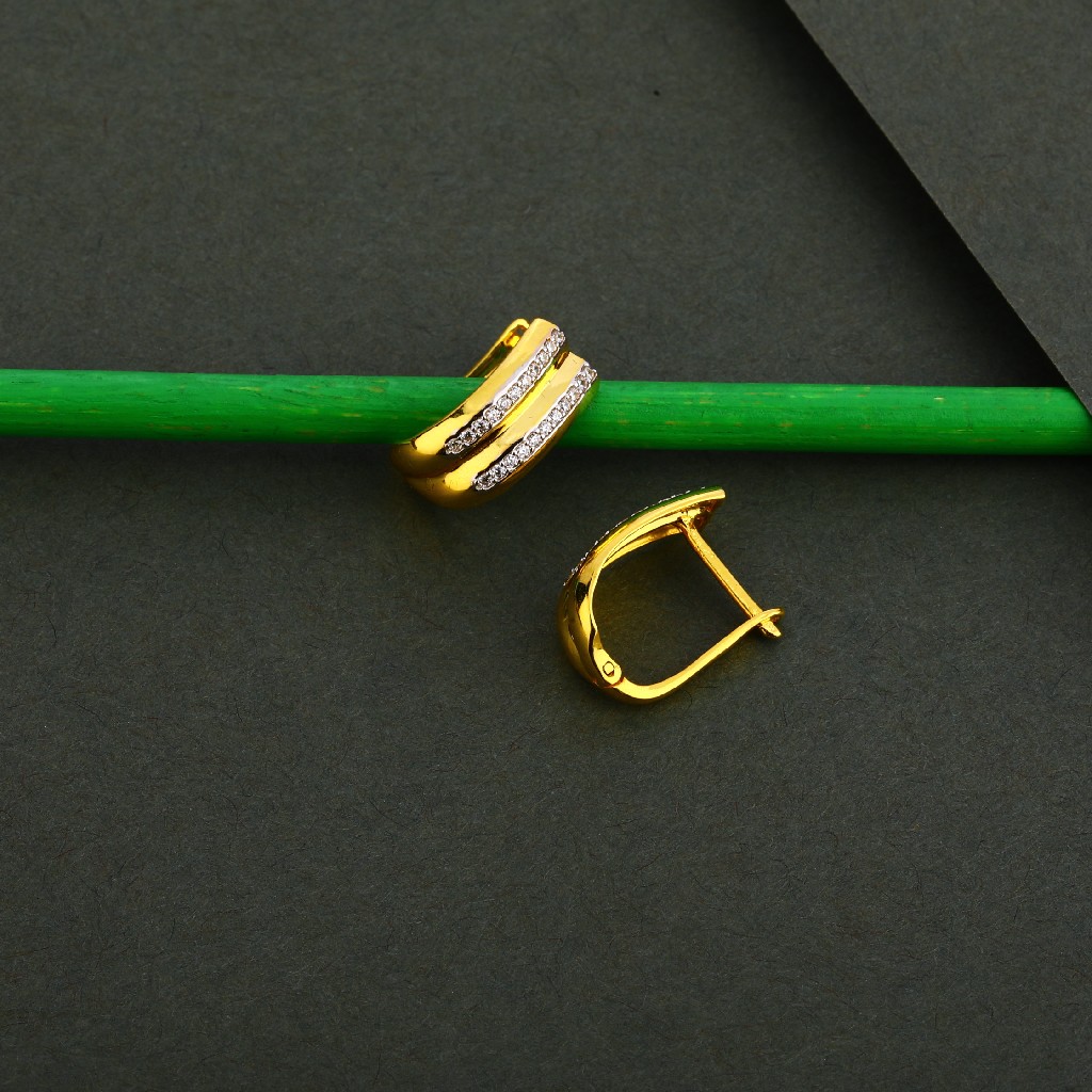 18CT Gold Hallmark Delicate plain Bali LFB94