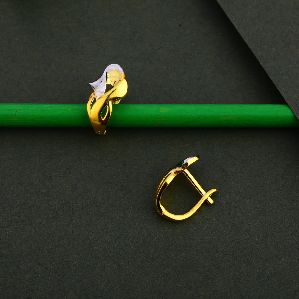 18CT Gold Gorgeous ladies plain Bali LFB02