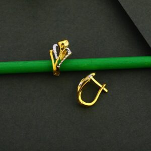 18CT Gold Exclusive ladies plain Bali LFB04