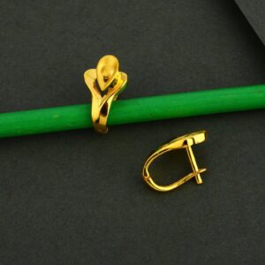 750 Gold Women's plain Bali LFB19
