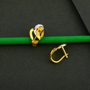 18KT Gold Ladies Exclusive Earring Bali LFB26