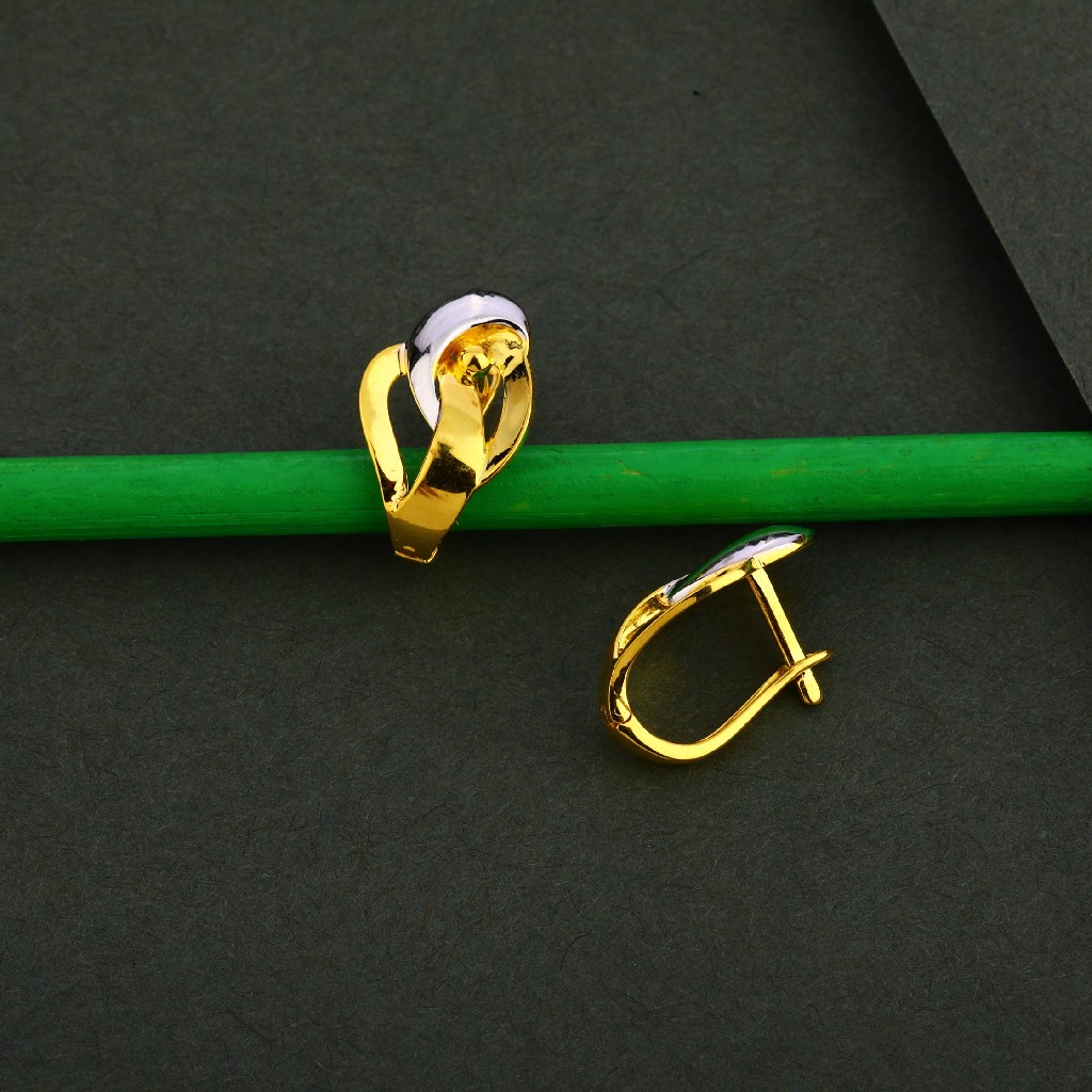 18KT Gold Ladies Exclusive Earring Bali LFB26