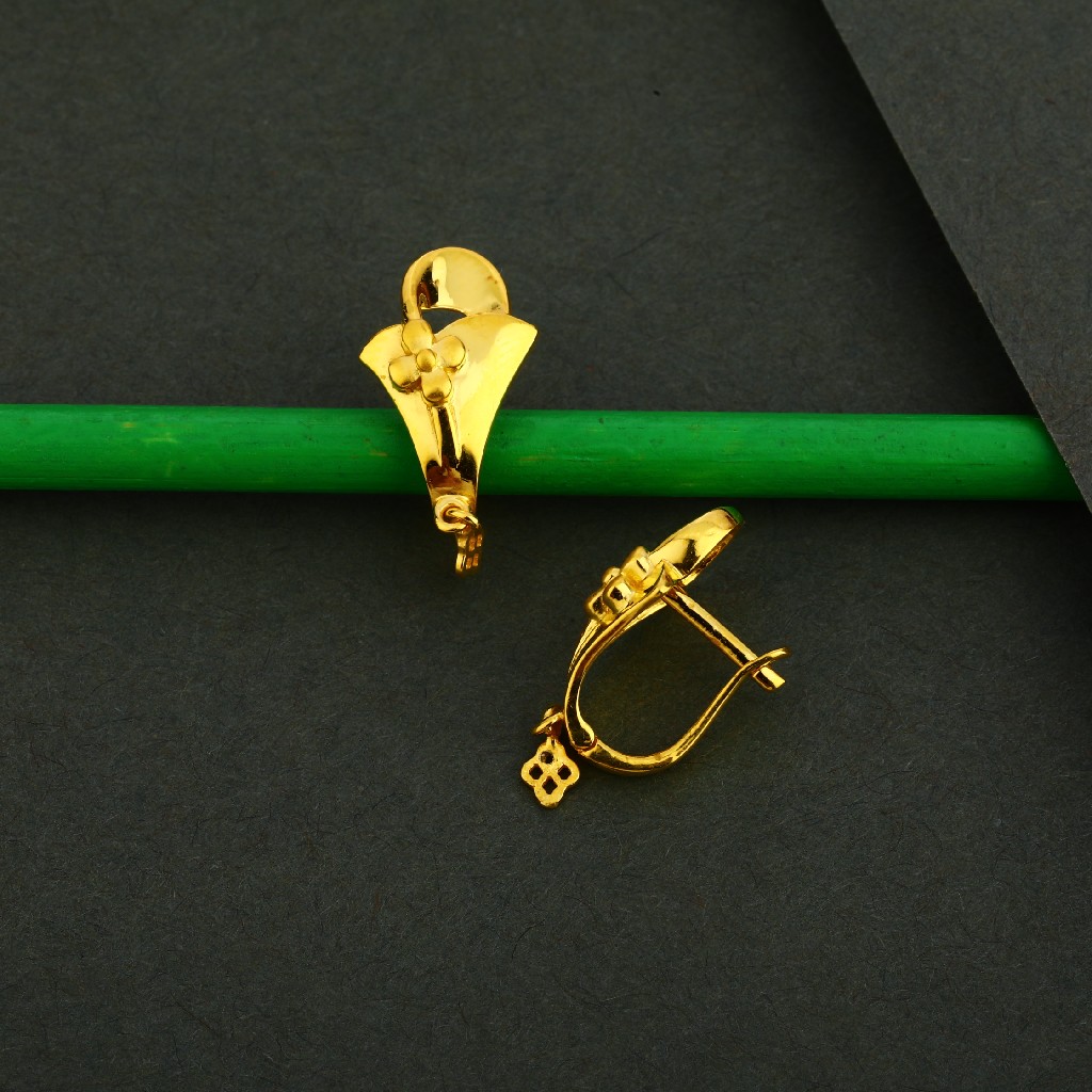 18KT Gold Ladies Stylish Earring Bali LFB27