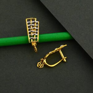 18KT Gold Stylish Plain Bali LFB42