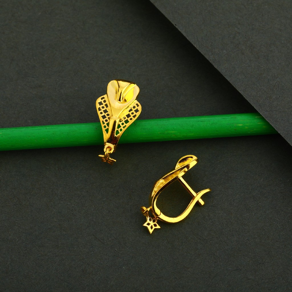 18KT Gold Plain Bali LFB51
