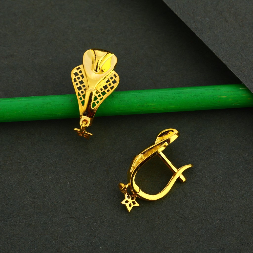 18KT Gold Plain Bali LFB51