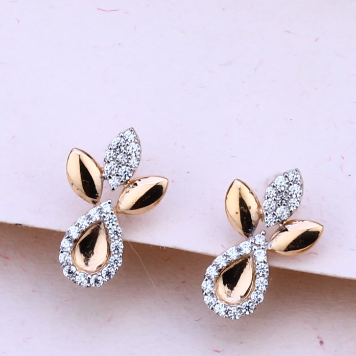 18CT Rose Gold Fancy Hallmark Pendant Set RPS139 - Image 2