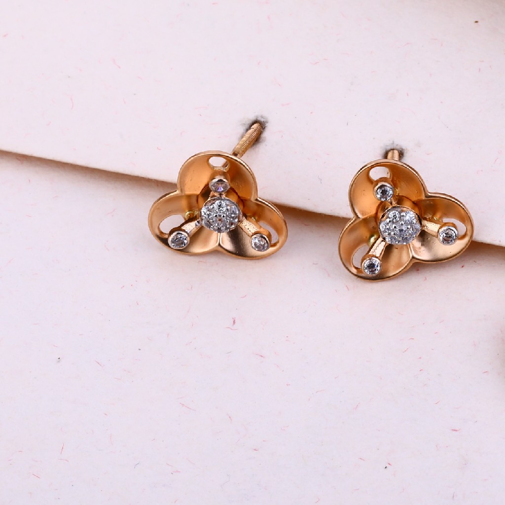 750 Rose Gold Designer Pendant Set RPS115 - Image 3