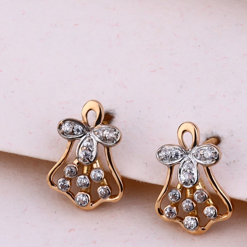 750 Rose Gold Diamond Pendant Set RPS123 - Image 3