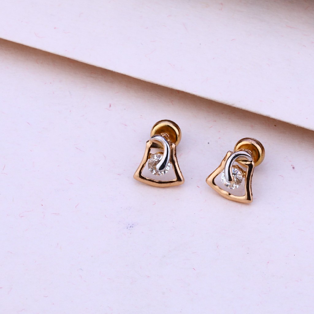 750 Rose Gold Women's Stylish Pendant Set RPS88 - Image 3