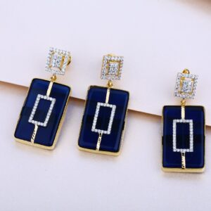 18KT Rose Gold Color Design Hallmark Pendant Set RPS16