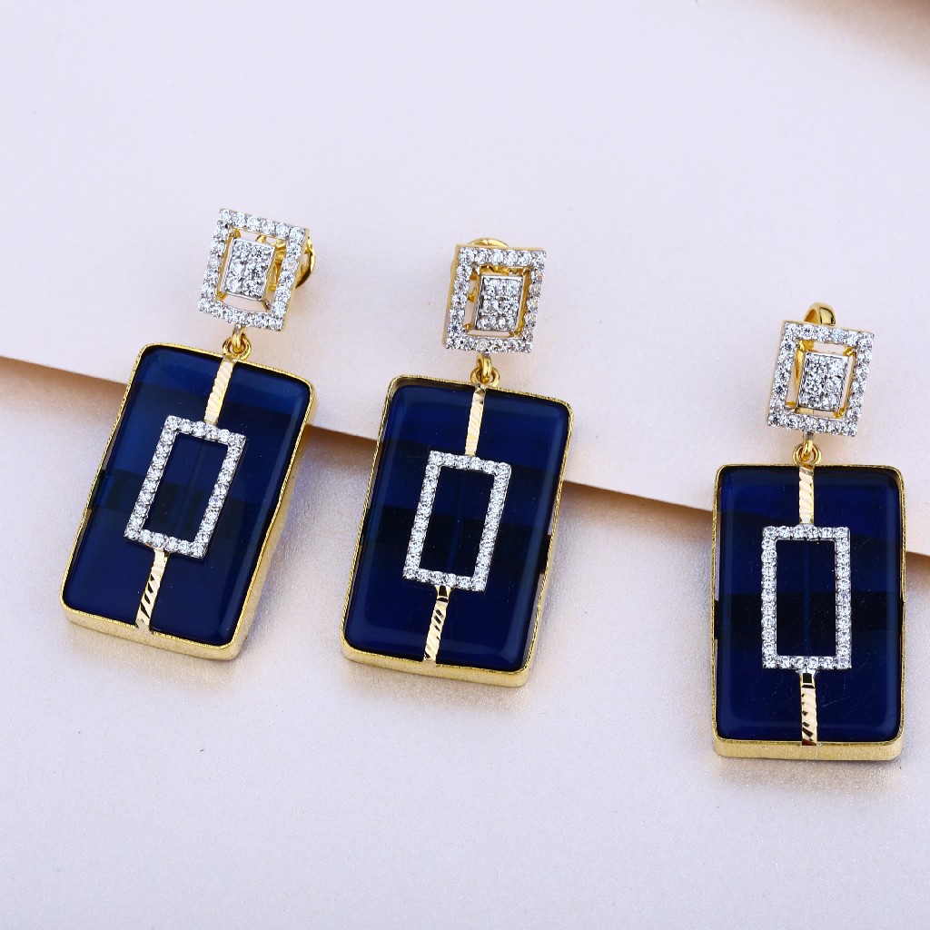 18KT Rose Gold Color Design Hallmark Pendant Set RPS16