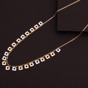 750 Rose Gold Ladies Fancy Necklace RTM92