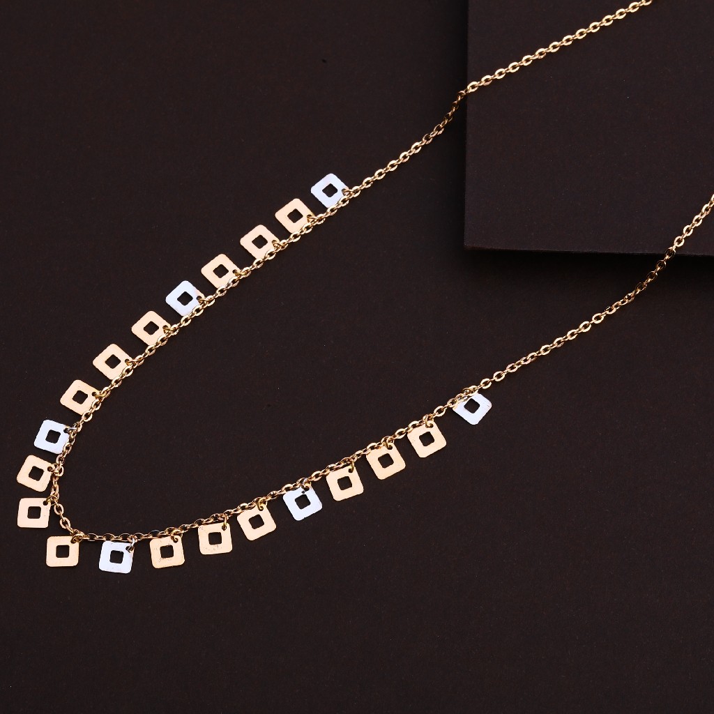 750 Rose Gold Ladies Fancy Necklace RTM92