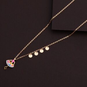 750 Rose Gold Ladies Necklace RTM97