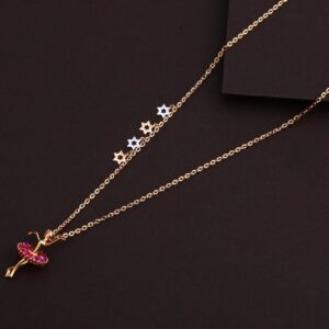 750 Rose Gold Fancy Tanmaniya RTM106