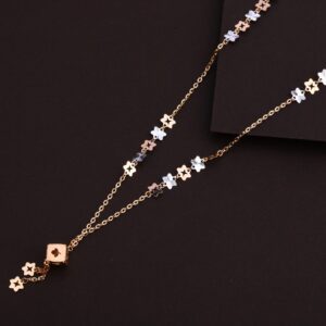18KT Rose Gold women's Necklace RTM117