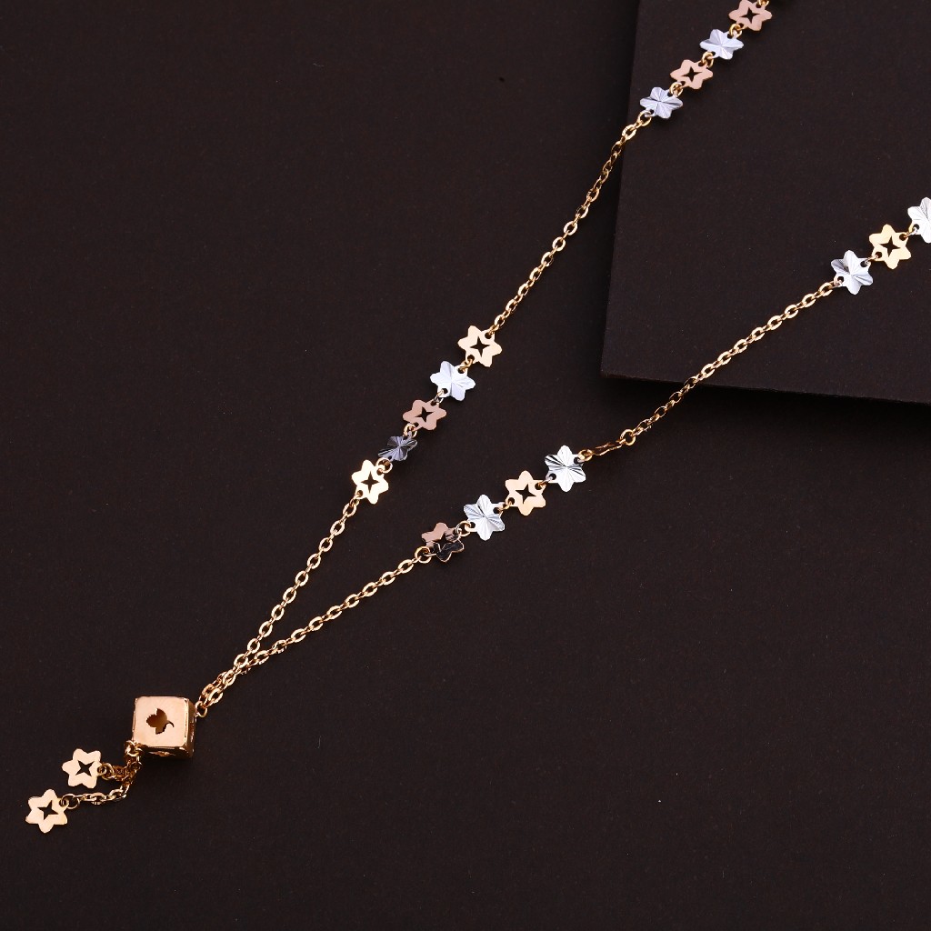 18KT Rose Gold women's Necklace RTM117
