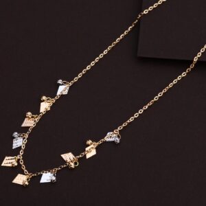 18KT Rose Gold Women's Fancy Tanmaniya  Necklace RTM127