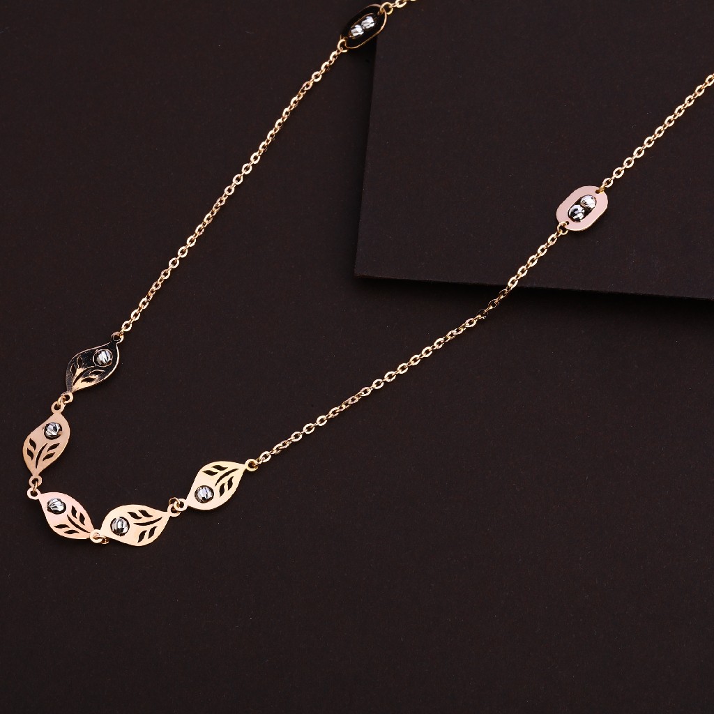 18KT Rose Gold Women's Exclusive Tanmaniya  Necklace RTM126