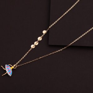 18KT Rose Gold Tanmaniya  Necklace RTM130