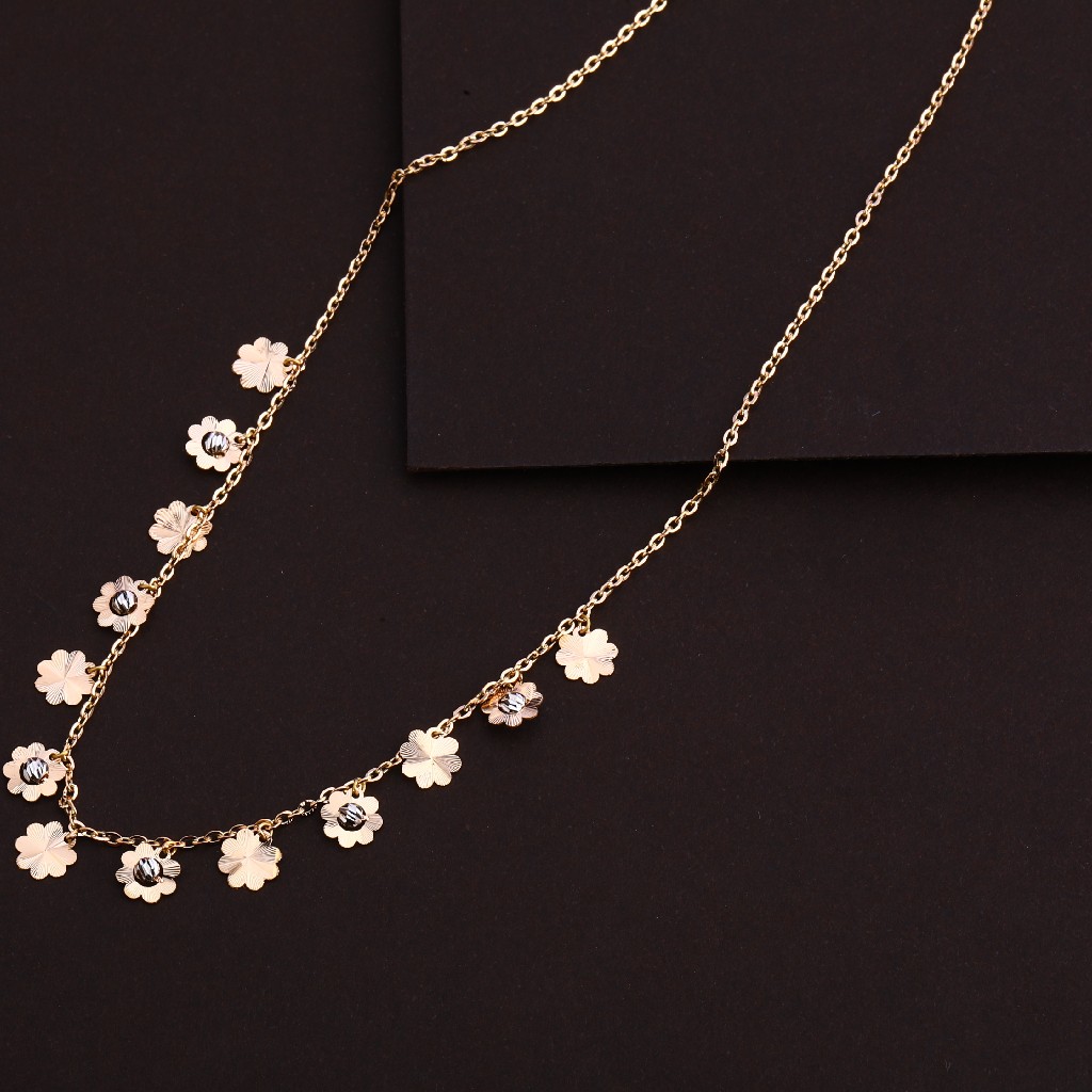 750 Rose Gold Fancy Hallmark Tanmaniya RTM154