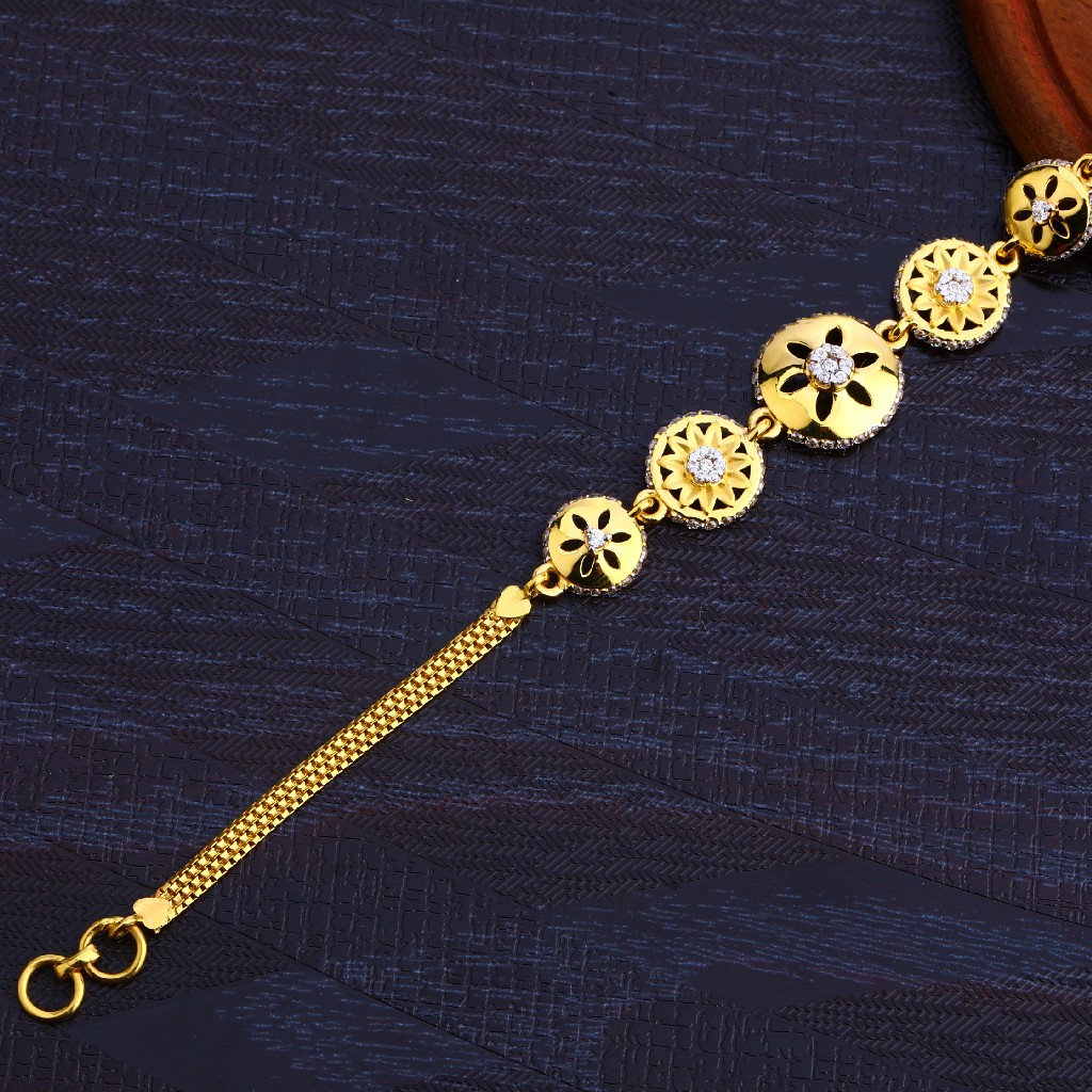 22Kt Gold ladies Stylish Bracelet LB253