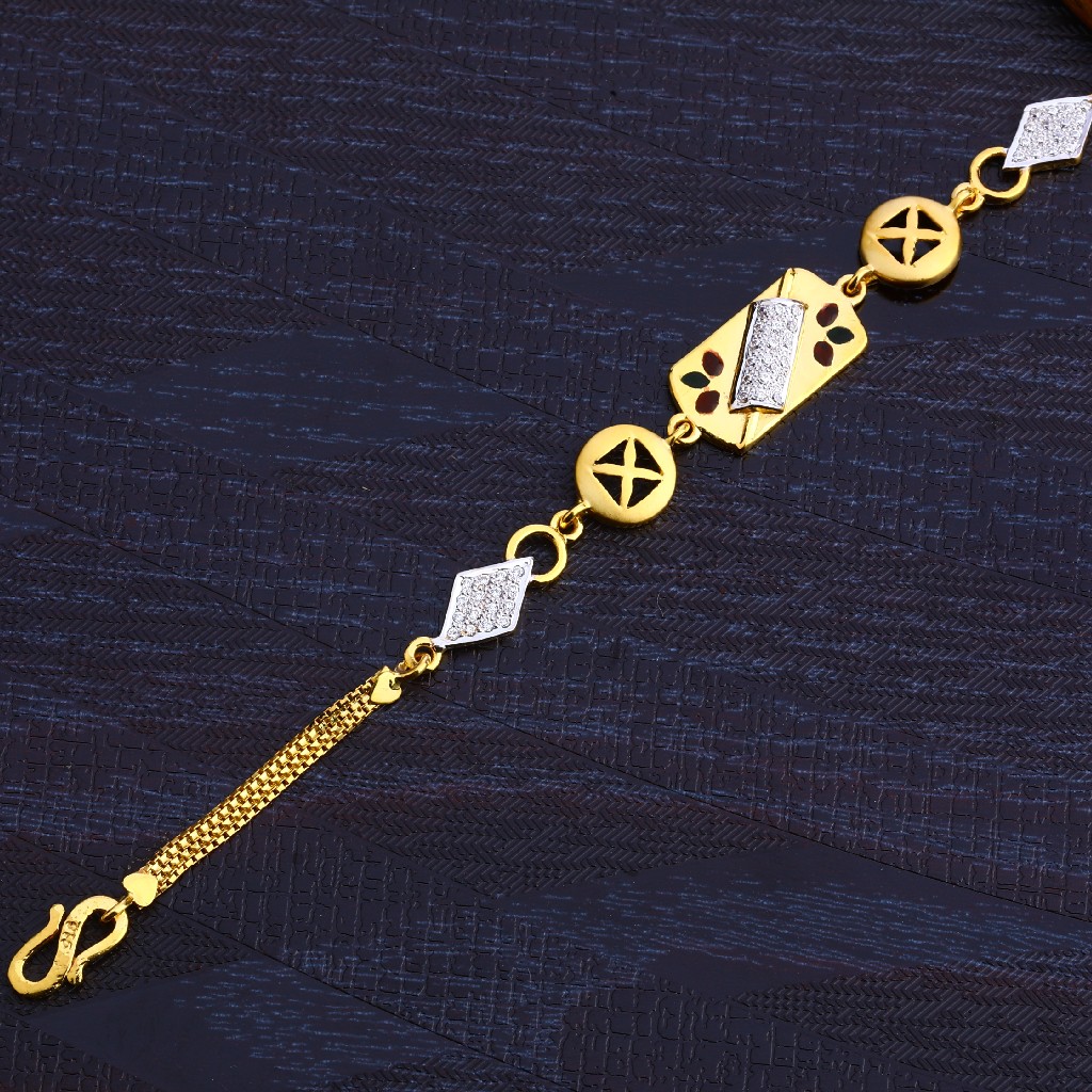 22Kt Gold ladies Exclusive Bracelet LB255