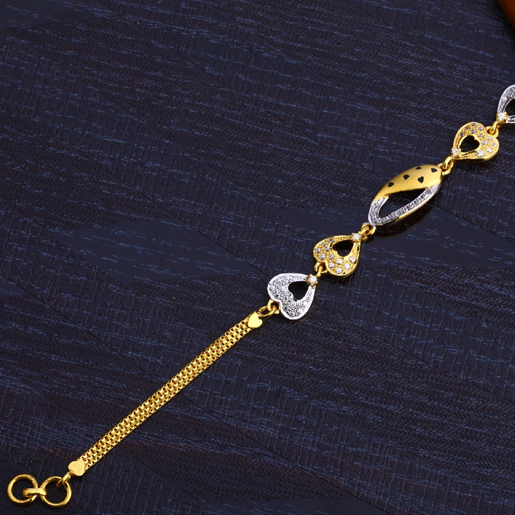 22KT Gold Women's Designer Bracelet LB264