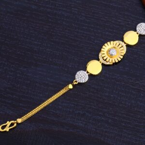 22KT Gold Cz Exclusive Hallmark Bracelet LB269