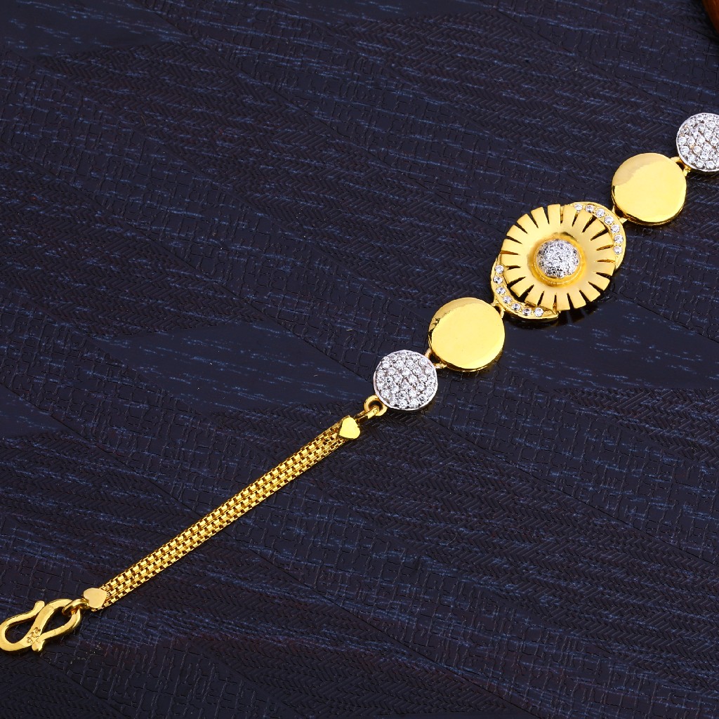 22KT Gold Cz Exclusive Hallmark Bracelet LB269