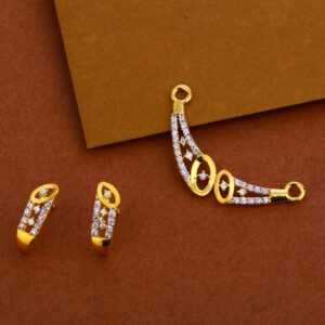 916 Cz Mangalsutra Hallmark Fancy Pendant Set MP254