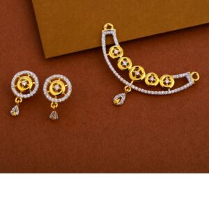 916 Gold  Mangalsutra Women's Exclusive Pendant Set MP247