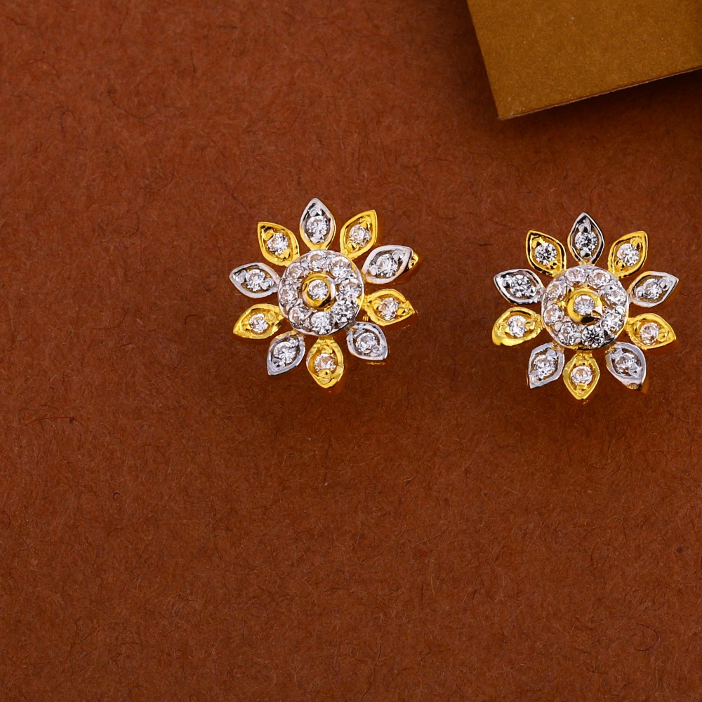 22kt Gold cz Fancy Mangalsutra Pendant Set MP237 - Image 2
