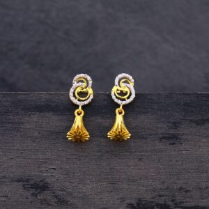916 Gold Hallmark Exclusive Earring Jhummar LJE248