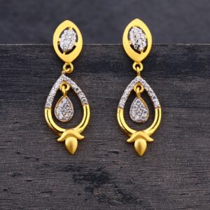916 Gold Hallmark Classic Earring Jhummy LJE250