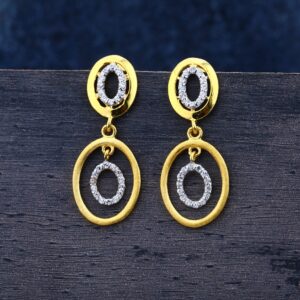 916 Gold Women's Earring Jhummar LJE145