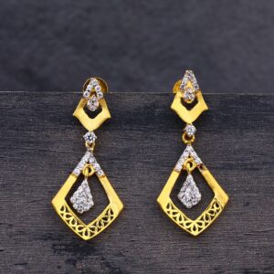 916 Gold Classic  Earring Jhummar LJE207
