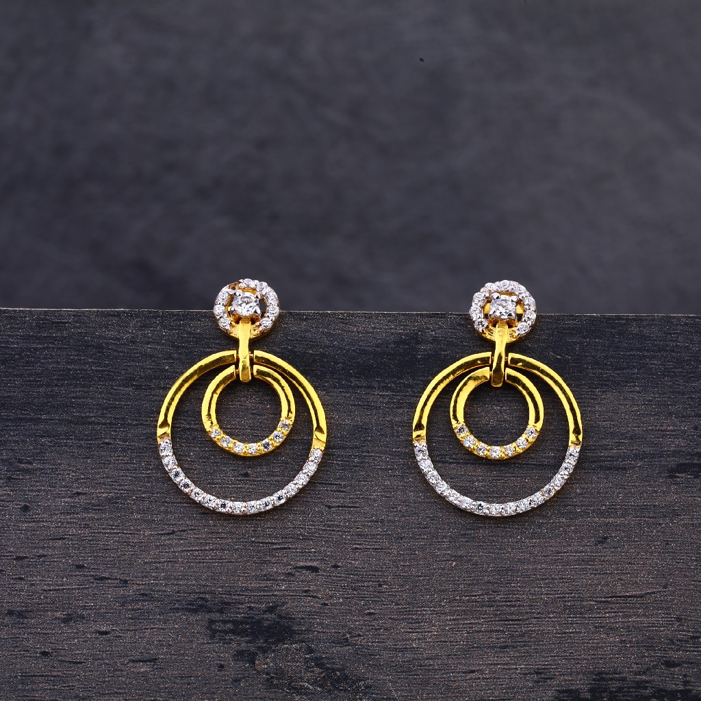 916 Gold Earring Jhummar LJE208