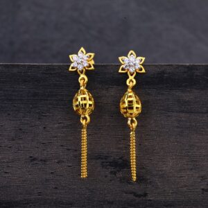 22CT Gold Hallmark  Jhummar Earring LJE223