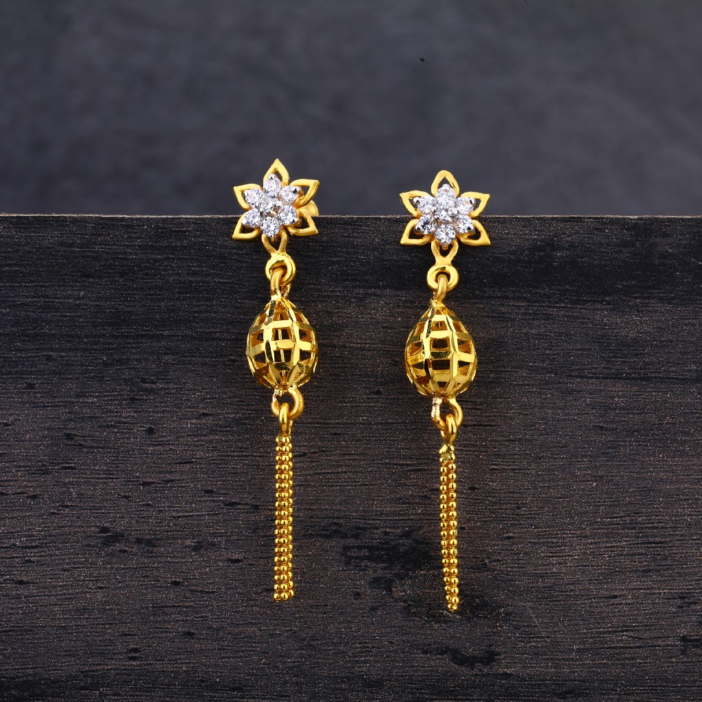 22CT Gold Hallmark  Jhummar Earring LJE223