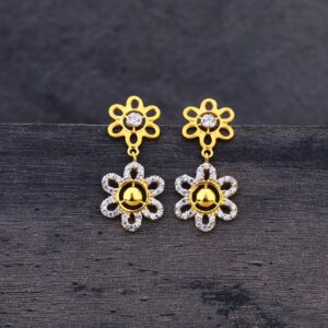 22CT Gold Stylish Jhummar Earring LJE225