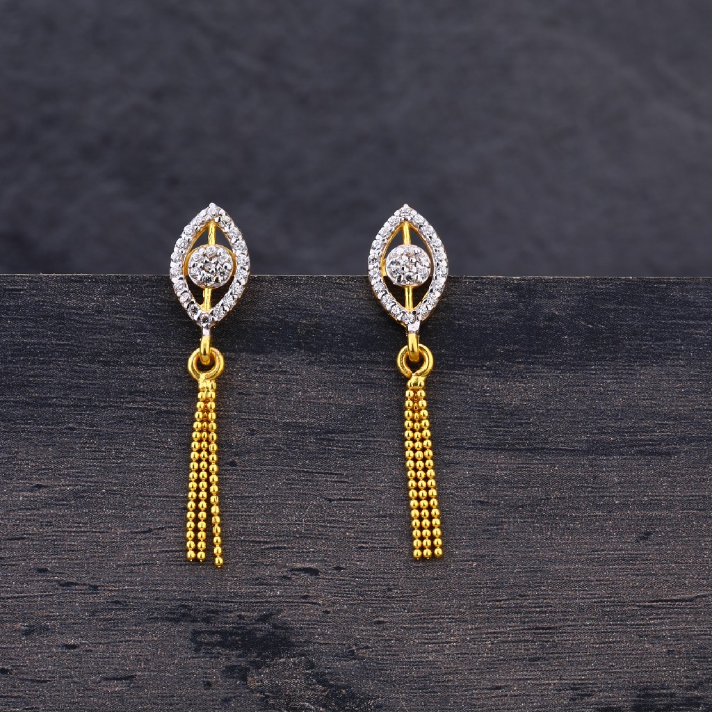 22CTGold Jhummar Earring LJE232