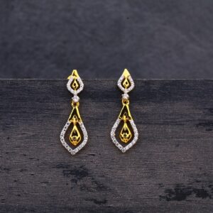 22Kt Gold Women's Classic Hallmark Earring LJE239